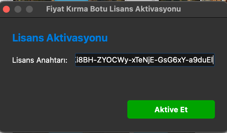 Fiyat Takip ve Fiyat Kırma Botu 10 Abone ile Sınırlı