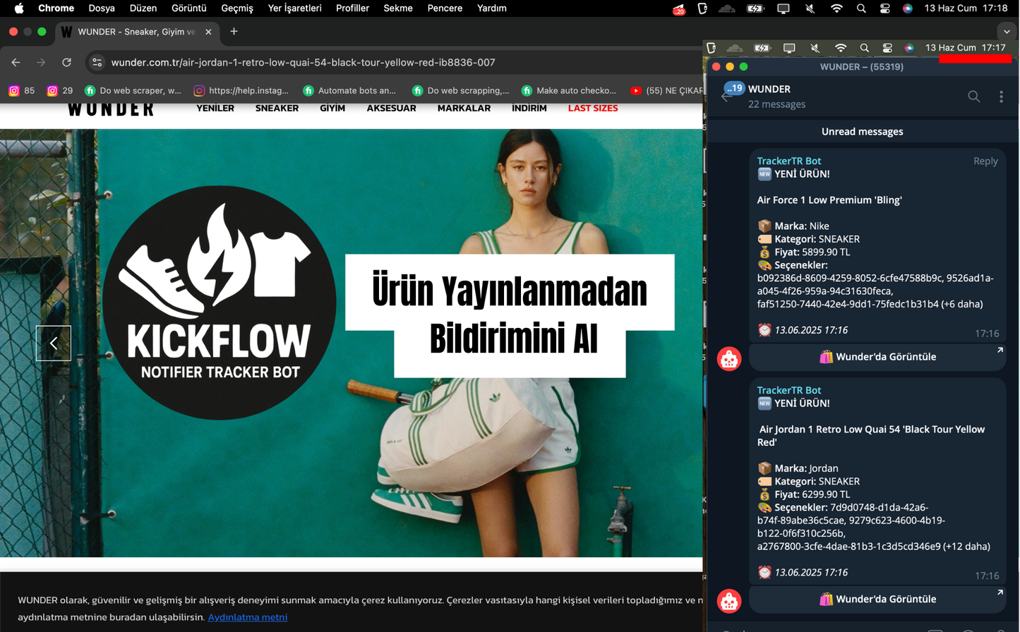KickFlow Monitör Aboneliği